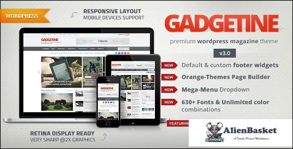 23443 Gadgetine v3.4.0 - WordPress Theme for Premium Magazine 