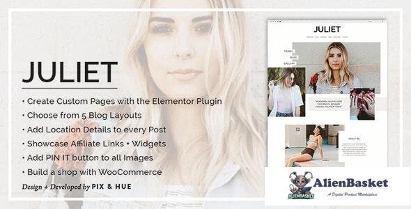 18052 Juliet v2.8 - A Blog & Shop Theme for WordPress 