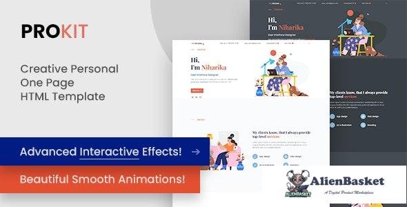 26091 ProKit v1.0 - Creative Personal Portfolio HTML Template 