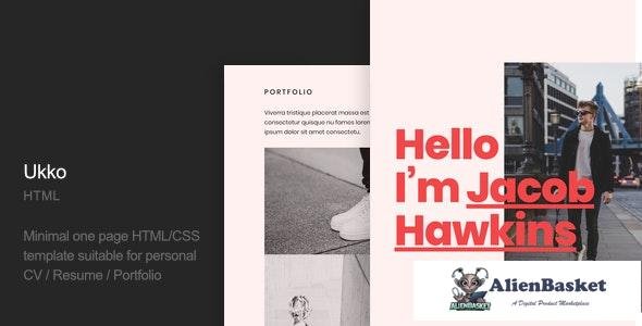 18371 Ukko v1.0 - Personal Portfolio HTML Template 