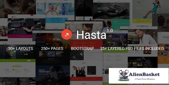 18147 Hasta v1.0 - Responsive Multipurpose HTML5 Template 