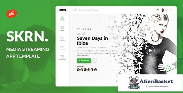 11587 SKRN - Media Streaming App Template 