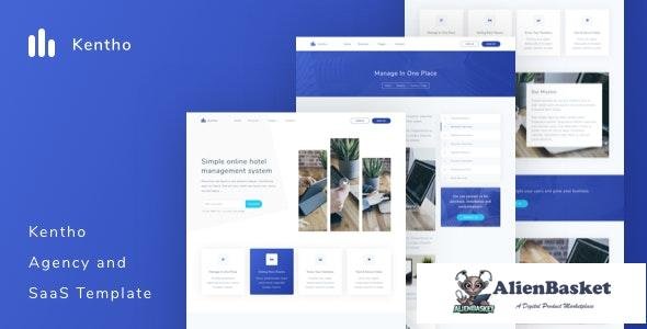 27755 Kentho v1.0 - Agency and SaaS Template 