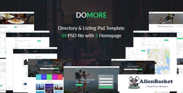 14150 DoMore - Directory & Listing PSD Template 