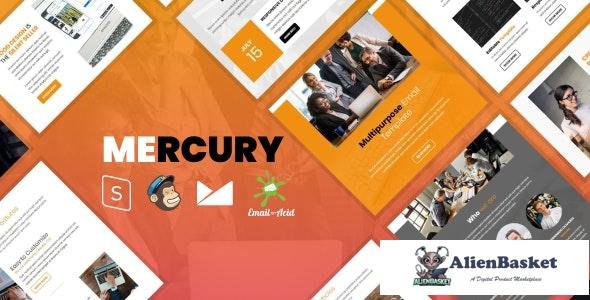 18143 Mercury v1.0 - Responsive Email Template with Mailchimp Editor, StampReady Builder & Online Co