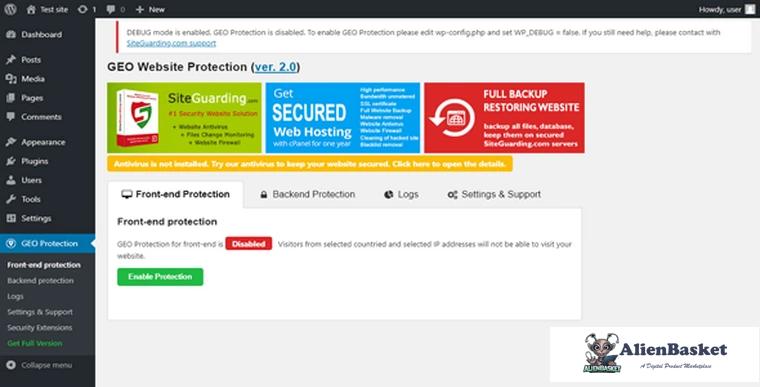 81762  WP GEO Website Protection PRO 2.8.3