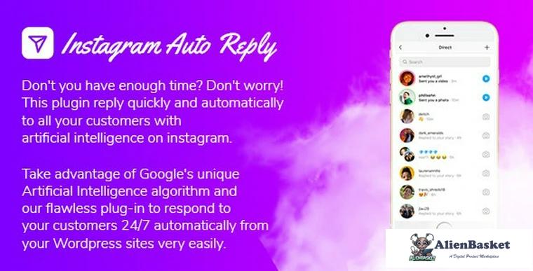 82933  Instagram Auto Reply with Artificial Intelligence v1.0