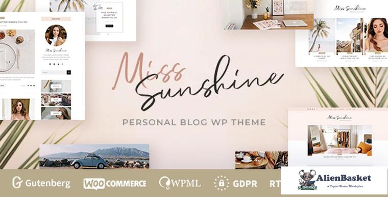 77265  Miss Sunshine v1.0.0 - Lifestyle & Beauty Women Blog