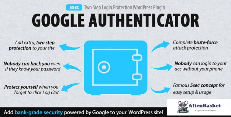 69913  5sec Google Authenticator 2-Step Login Protection v1.2.0