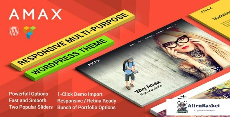 81781  Amax v1.1.10 - Responsive Multi-Purpose WordPress Theme