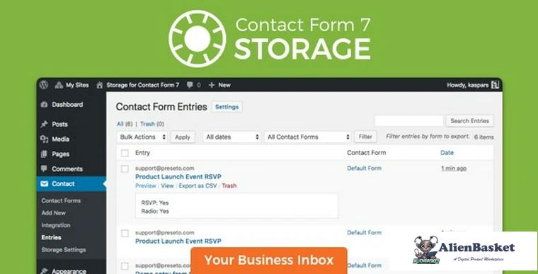 74199  Storage for Contact Form CF7 v2.0.2