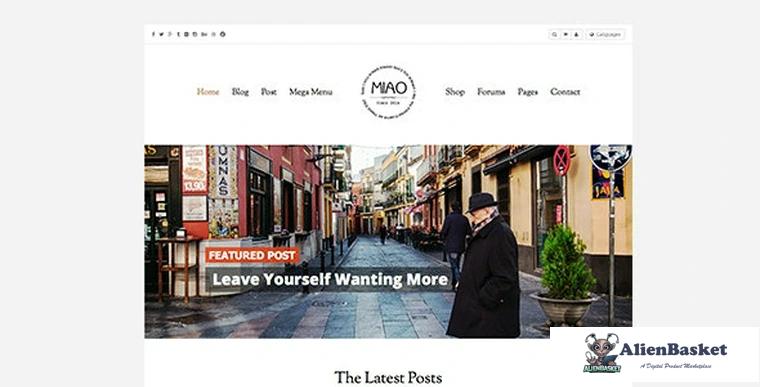 79846  Miao v1.1 - Fashion Magazine, News & Blog WordPress Theme