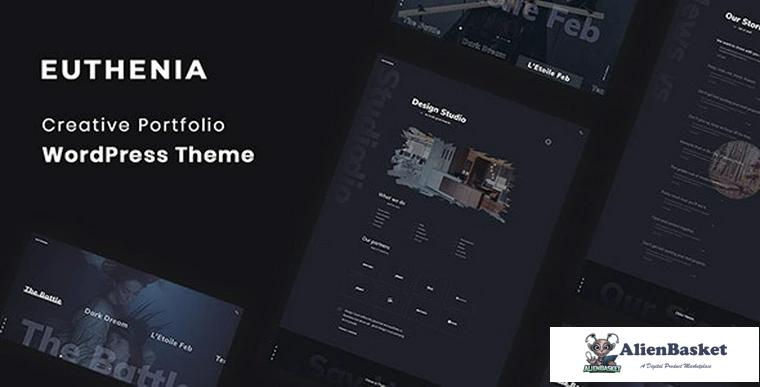 76333  Euthenia v1.0 - Creative Portfolio WordPress Theme