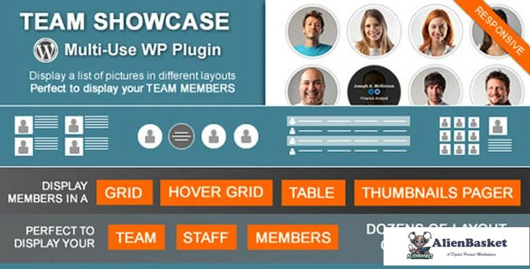 68915  Team Showcase v2.0.1 - Codecanyon Wordpress Plugin