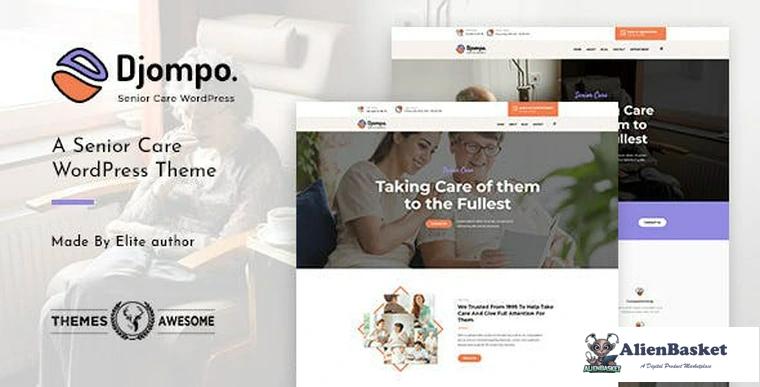 86805  Djompo v1.4 - Senior Care WordPress Theme