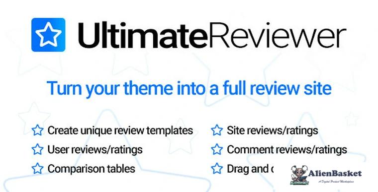 73279  Ultimate Reviewer WordPress Plugin v1.0.0