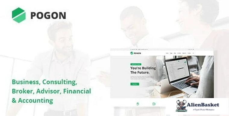 85367  Pogon v1.0.4 - Business and Finance Corporate WordPress Theme