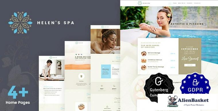 73714  Helen's Spa v1.6 - Beauty Spa, Health Spa & Wellness Theme