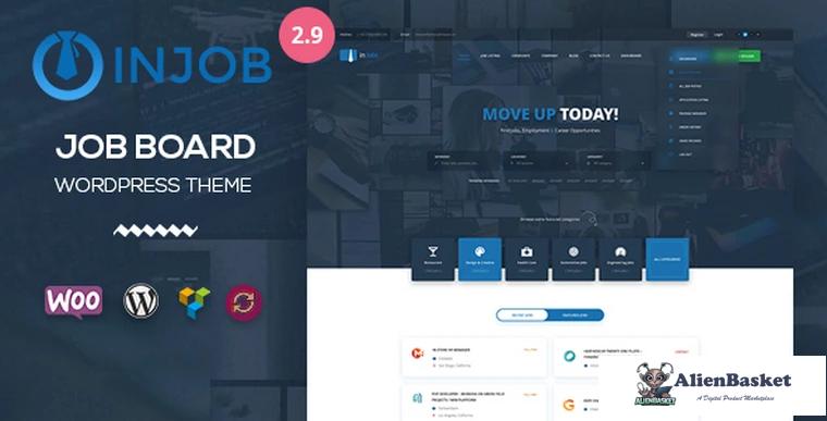 68673  InJob v2.9 - Job Board WordPress Theme