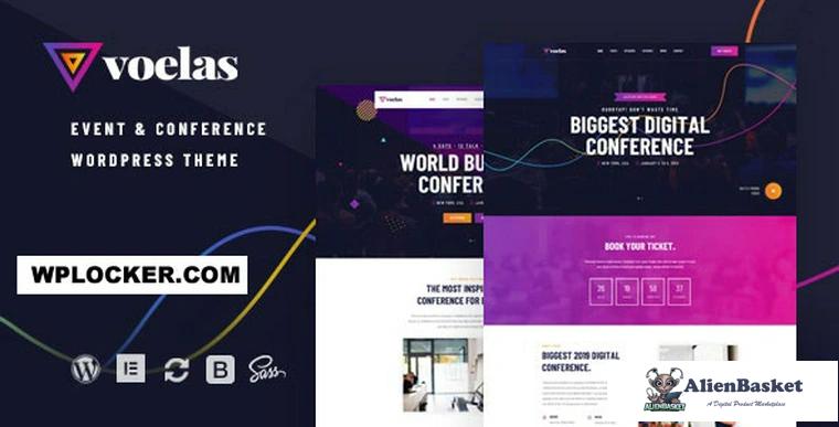 91942  Voelas v1.1.8 - Event & Conference WordPress Theme