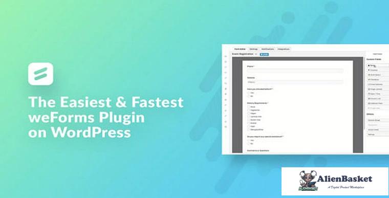 71683  weForms v1.3.0 - Fastest Contact Form Plugin