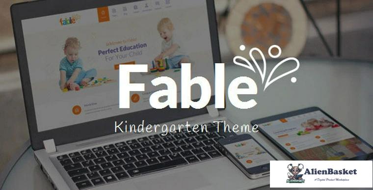 72573  Fable v3.1 - Children Kindergarten WordPress Theme