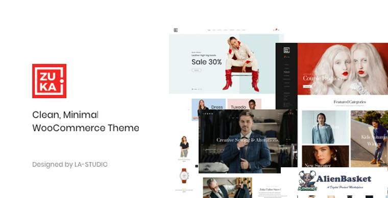 94207  Zuka v1.6.0 - Clean, Minimal WooCommerce Theme