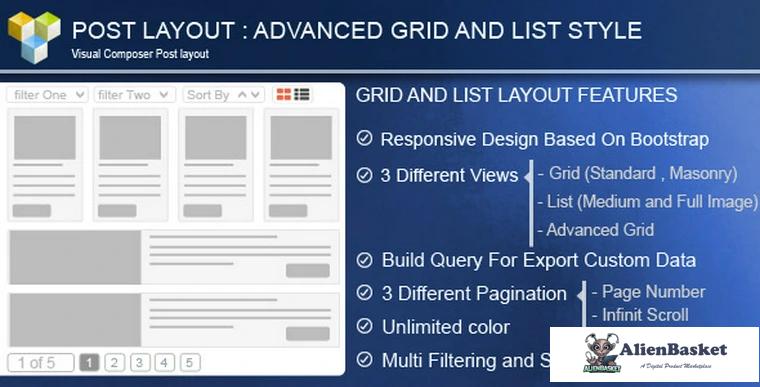 73872  Advance Post Grid/List with custom filtering for VC v3.9