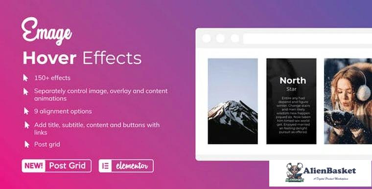 76859  Emage v3.2.5 - Image Hover Effects for Elementor