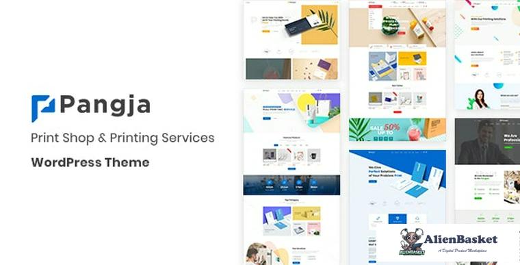 91361  Pangja v1.5.0 - Print Shop & Printing Services WordPress theme