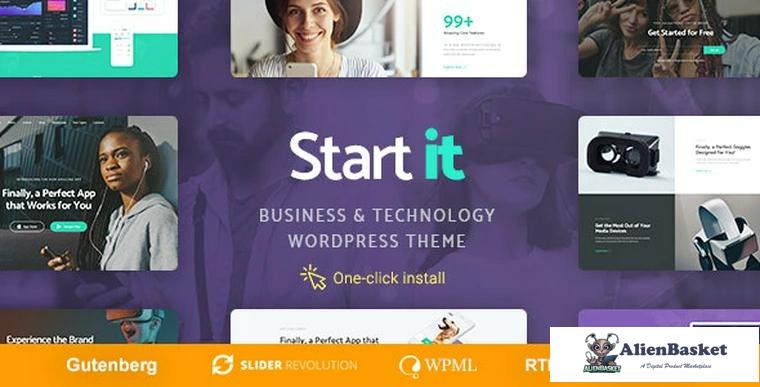 91778  Start It v1.1.5 - Technology & Startup WP Theme