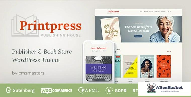 94000  Printpress v1.1.4 - Book Publishing WordPress Theme