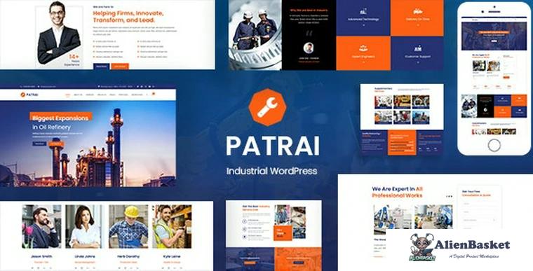 80705  Patrai Industry v1.3 - Industrial WordPress