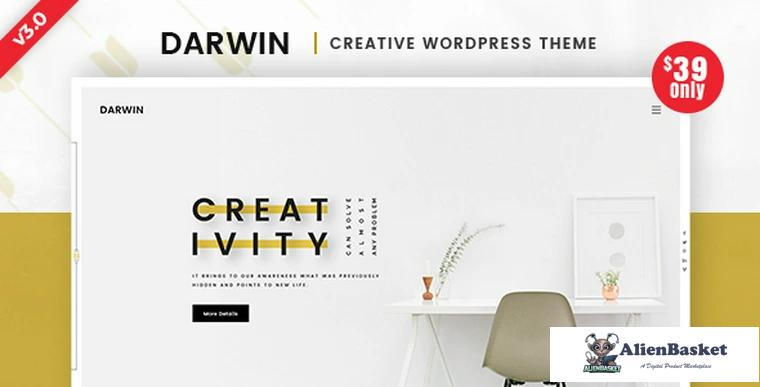 73030  Darwin v3.0 - Creative WordPress Theme