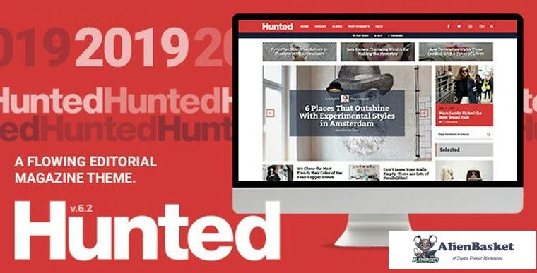 85123  Hunted v7.1 - A Flowing Editorial Magazine Theme