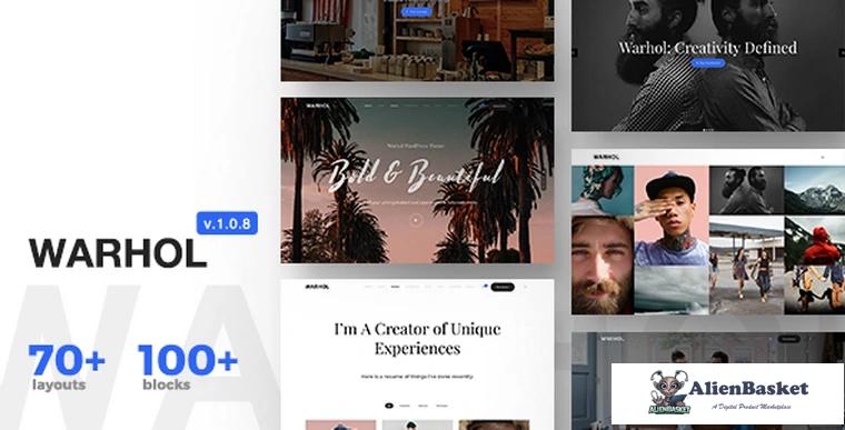 71394  Warhol v1.0.8 - Responsive Multipurpose Theme for Creatives
