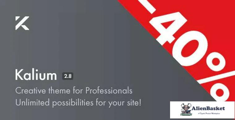 74313  Kalium v2.8 - Creative Theme for Professionals