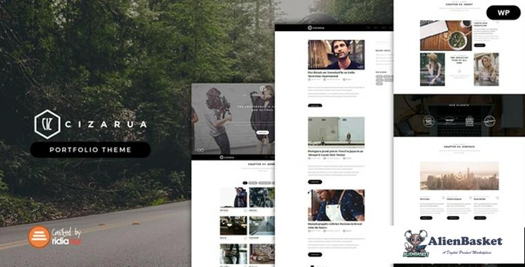 67581  Cizarua v1.2.2 - Responsive One Page Portfolio Theme