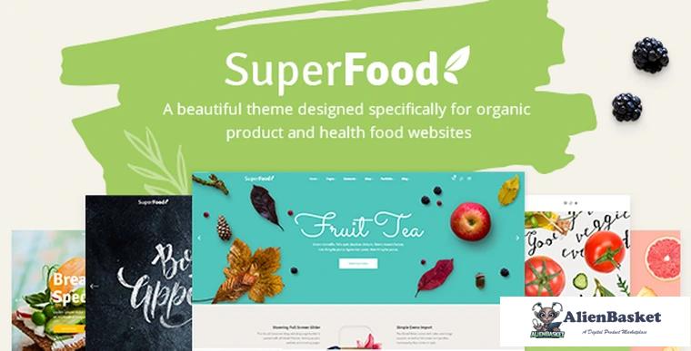 71024  Superfood v1.3.1 - A Vibrant Theme for Organic Food