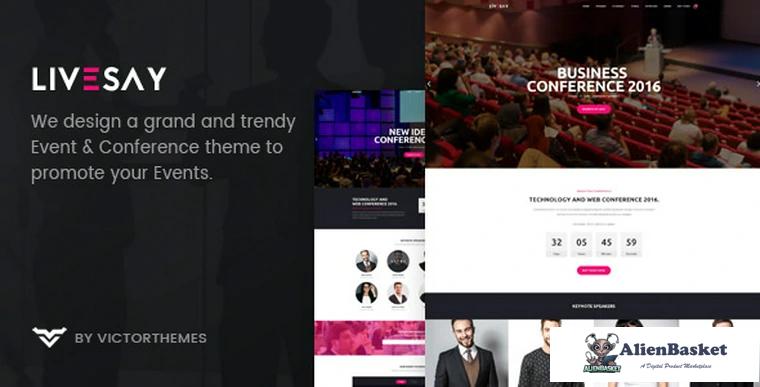 75388  Livesay v1.6 - Event & Conference WordPress Theme