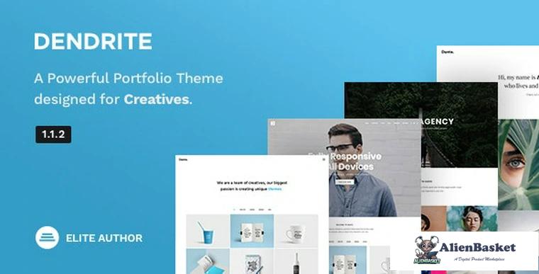 77267  Dendrite v1.1.2 - Creative Portfolio Theme