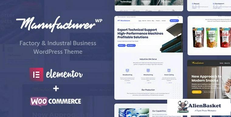 79592  Manufacturer v1.1.6 - Factory and Industrial WordPress Theme