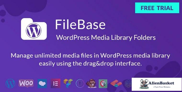 81041  FileBase v1.2.5 - Ultimate Media Library Folders for WordPress