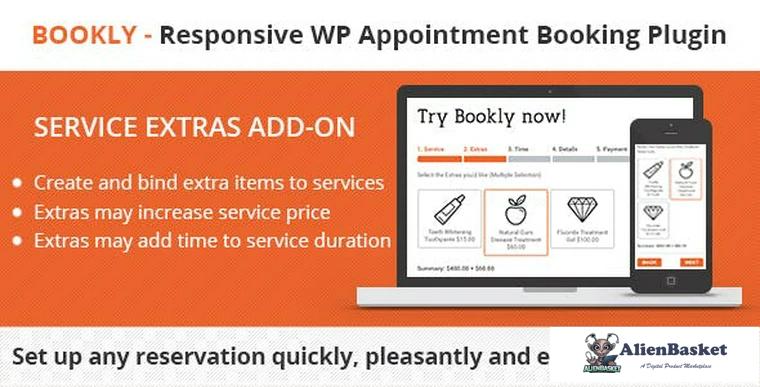 76447  Bookly Service Extras (Add-on) v2.6