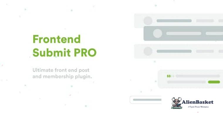74944  Frontend Submit PRO v3.5