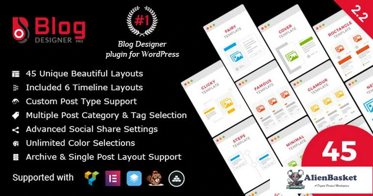 69575  Blog Designer PRO for WordPress v2.2