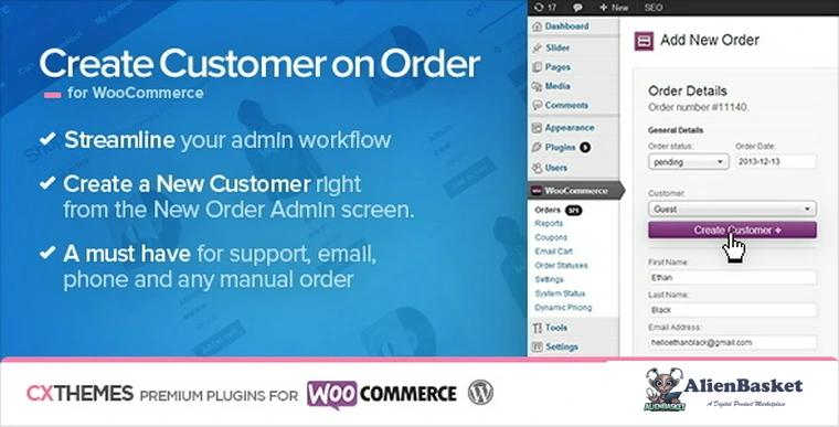 75675  Create Customer on Order for WooCommerce v1.36