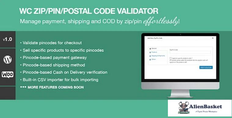 83140  Zip/Pin/Postal Code Validator For WooCommerce v1.2