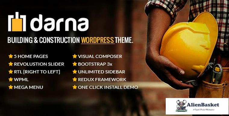 91877  Darna v1.3.4 - Building & Construction WordPress Theme