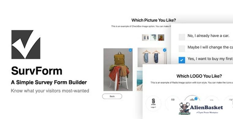 81649  SurvForm v1.0.1 - Survey Form Builder Plugin For WordPress